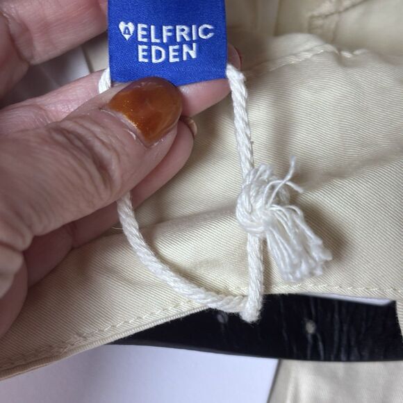 Aelfric Eden Women's  Multi Pocket Cargo Pants, Denim Cream Size 28 Casual NWT - Picture 7 of 14